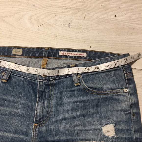 AG Adriano Goldschmied The Angel Faded Black Boot Cut Jeans Womens 32/34 - Picture 5 of 11